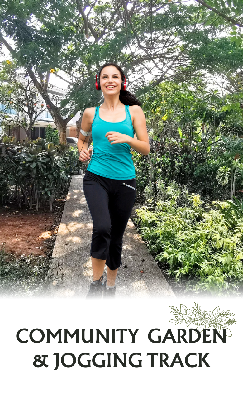 Community Garden & Jogging Track
